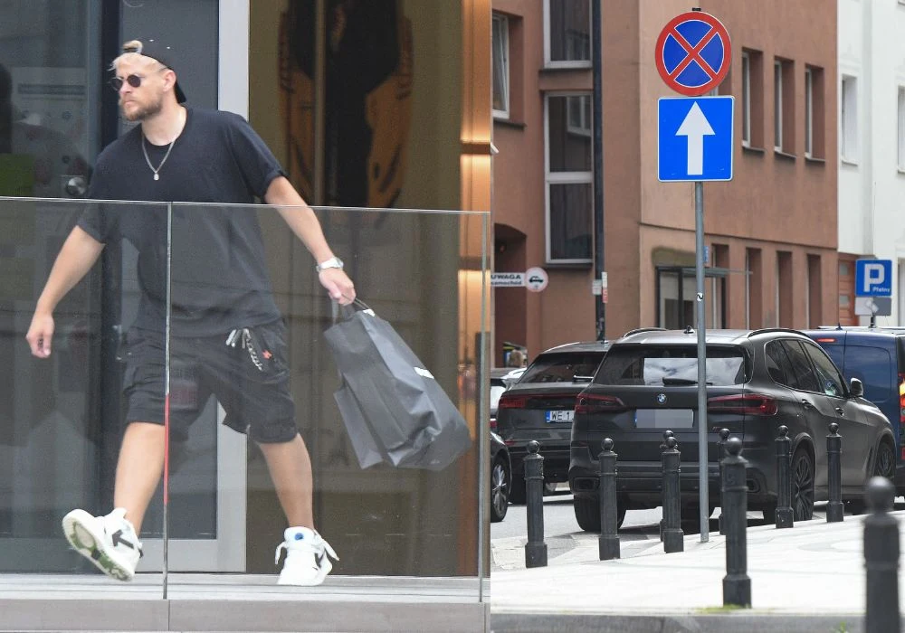 Sebastian Fabijański łamie przepisy i przepada na zakupach
