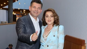 Zenon Martyniuk z żoną