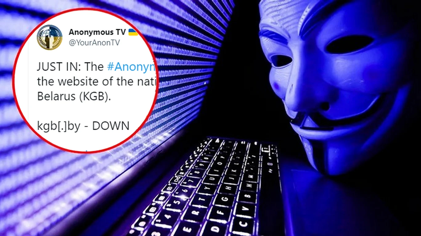 Anonymous uderzają w białoruskie KGB Anonymous uderzają w białoruskie KGB