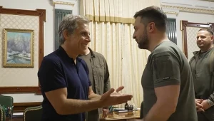 Ben Stiller spotkał się z Wołodymyrem Zełenskim
