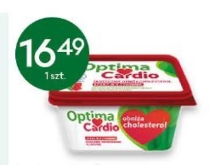 Optima Cardio Margaryna roślinna z dodatkiem steroli roślinnych 400 g