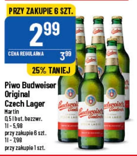 Piwo Budweiser