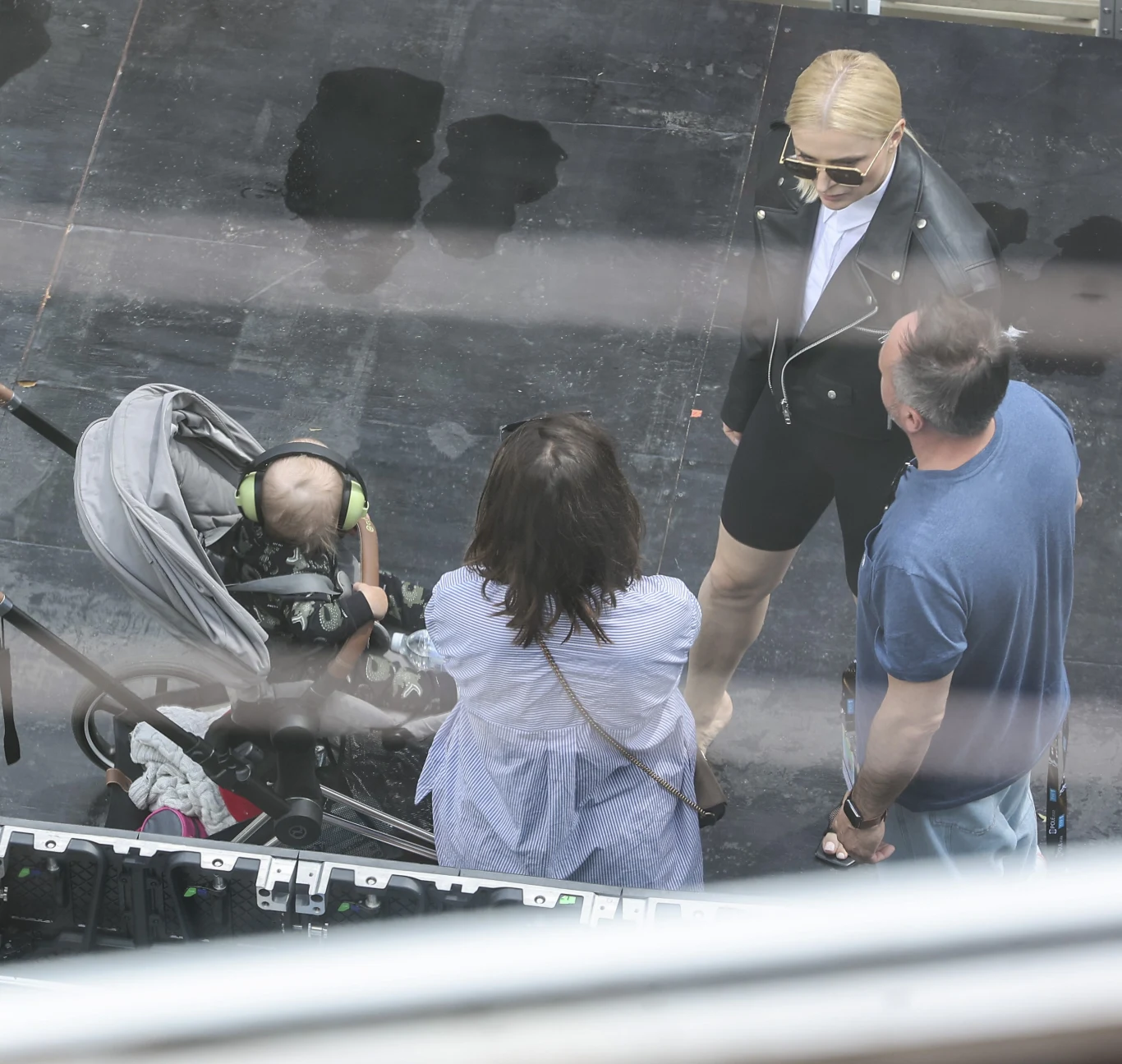 Halina Mlynkova i Marcin Kindla w Opolu z synkiem Leo Halina Mlynkova i Marcin Kindla w Opolu z synkiem Leo