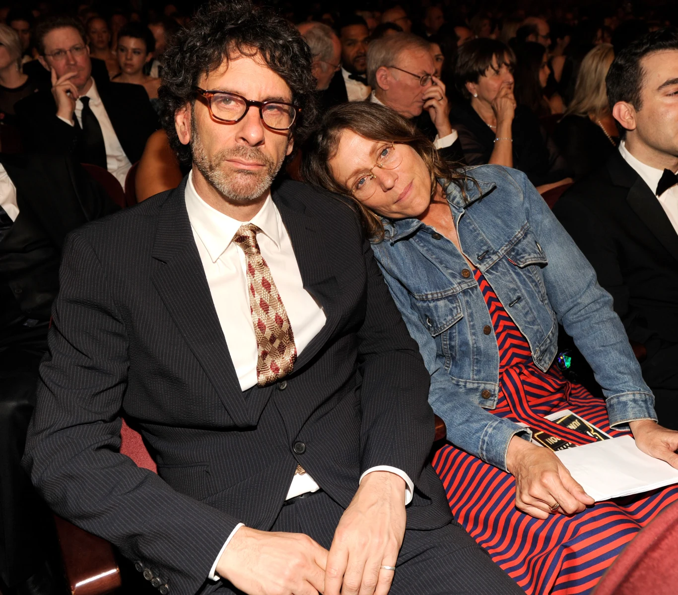 Joel Coen i Frances McDormand w 2011 roku