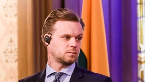 Szef litewskiej dyplomacji Gabrielius Landsbergis