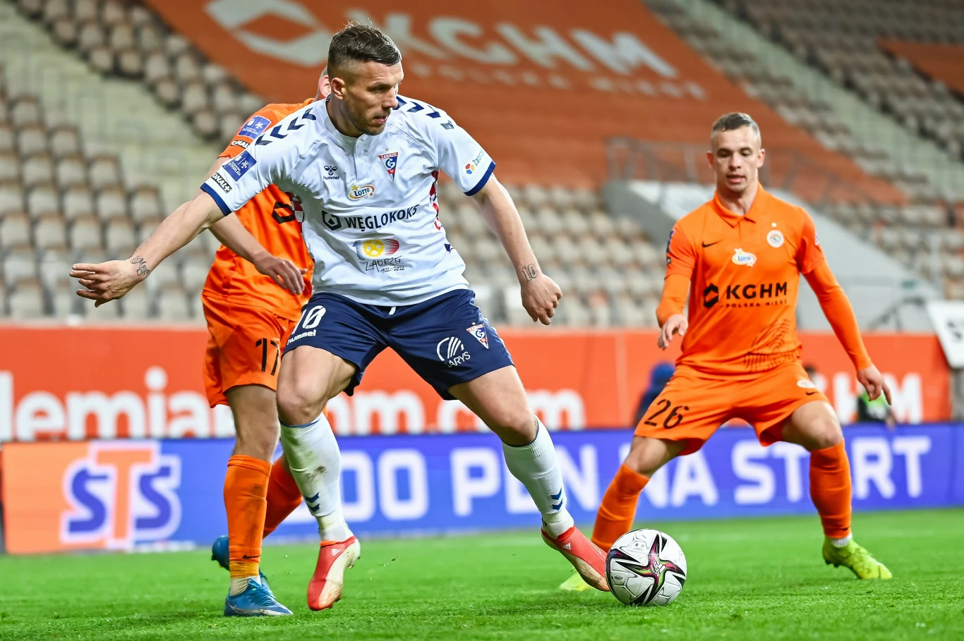 Lukas Podolski w akcji