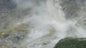 Ogromna lawina kamienna w słowackich Tatrach. Turyści wszystko nagrali