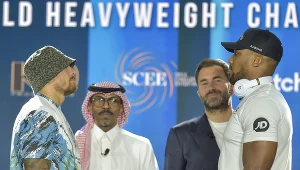 Ołeksandr Usyk i Anthony Joshua