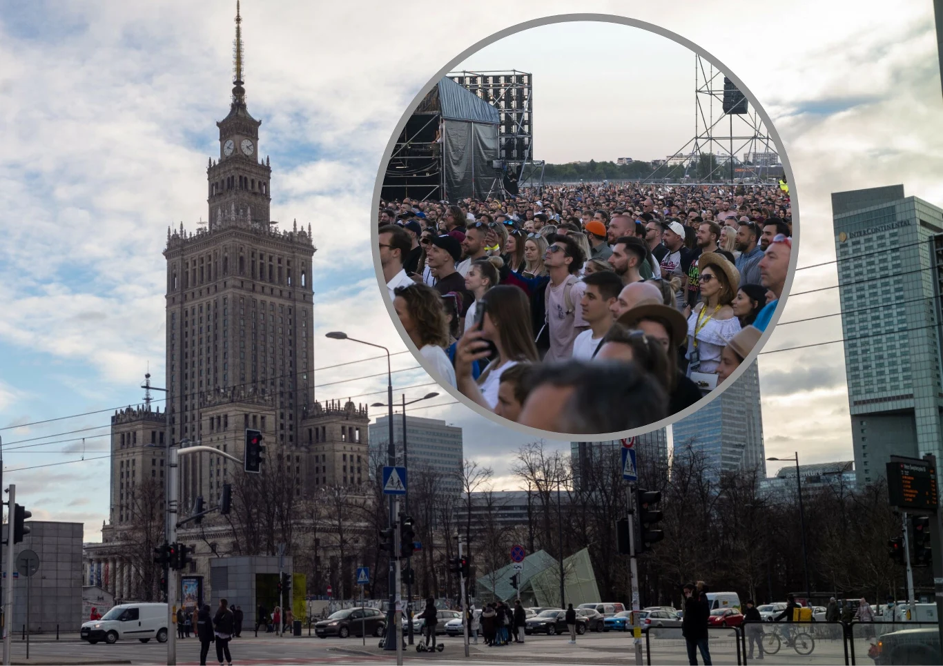 Wojciech Glanc przepowiada tragedię na koncercie w Warszawie Wojciech Glanc przepowiada tragedię na koncercie w Warszawie