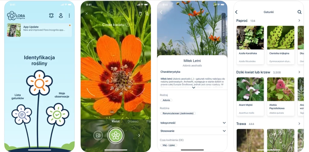 Flora Incognita / App Store 