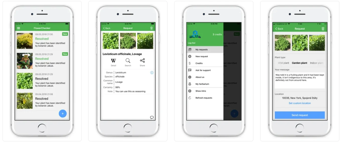 FlowerChecker / App Store FlowerChecker / App Store