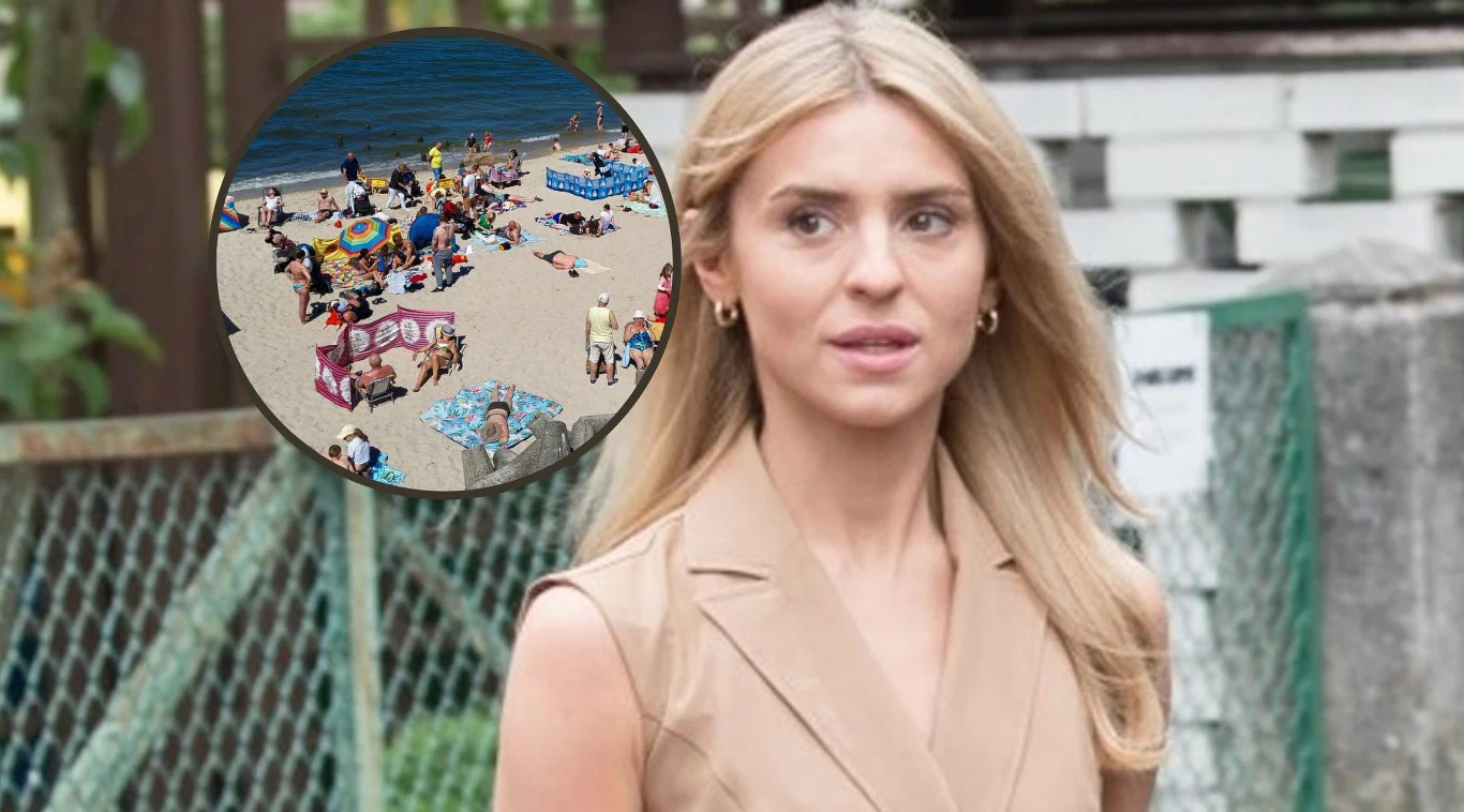 Kasia Tusk ocenia stroje Polaków nad Bałtykiem Kasia Tusk ocenia stroje Polaków nad Bałtykiem