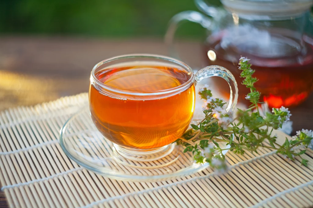 Herbata z kocimiętki wykazuje działanie prozdrowotne