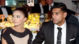 Amir Khan z żoną Faryal