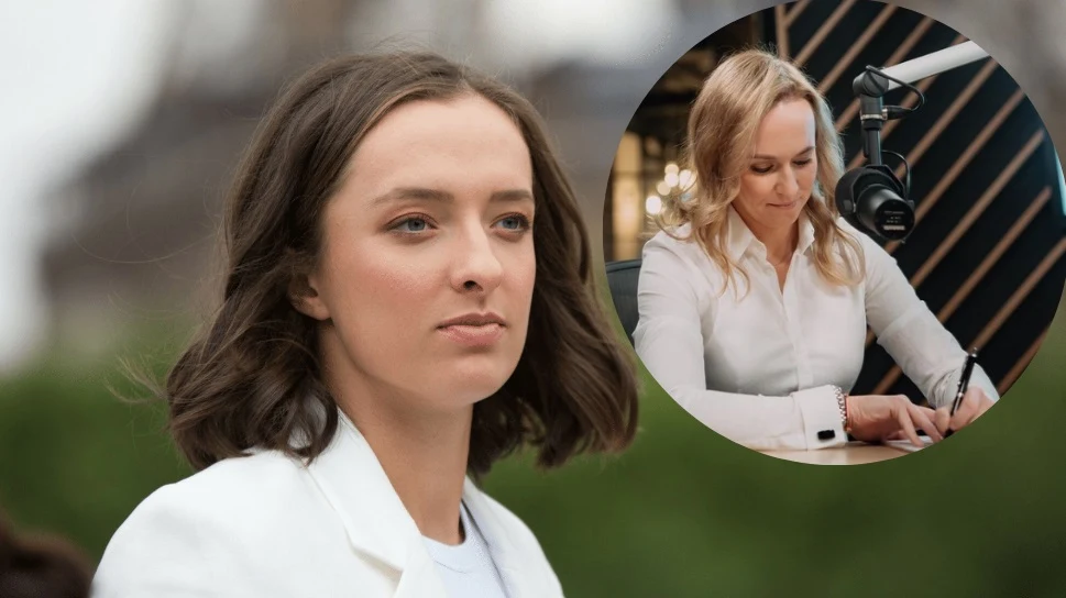Iga Świątek i Daria Abramowicz
