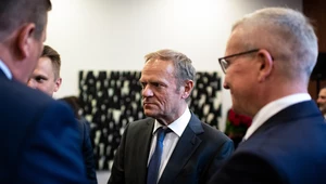 Przewodniczący PO Donald Tusk  w Białymstoku