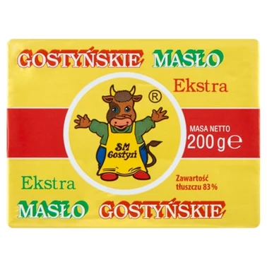 SM Gostyń Masło extra gostyńskie 200 g - 0