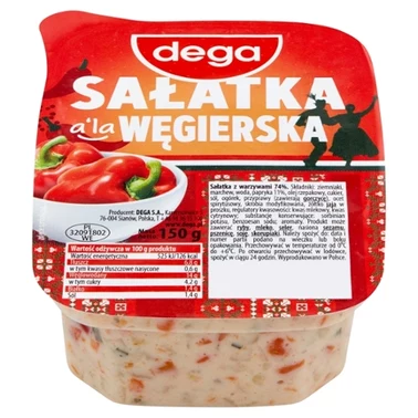 dega Sałatka a'la węgierska 150 g - 0