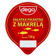 dega Sałatka pikantna z makrelą 130 g