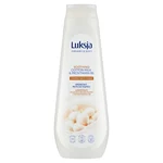 Luksja Creamy & Soft Kremowy płyn do kąpieli łagodzące mleczko bawełniane i prowitamina B5 900 ml
