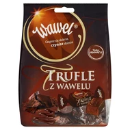 Wawel Trufle z Wawelu Cukierki kakaowe o smaku rumowym w czekoladzie 245 g