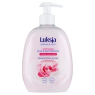 Luksja Creamy & Soft Kremowe mydło w płynie wygładzające róża i proteiny mleka 500 ml