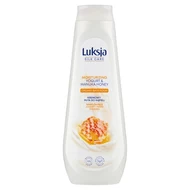 Luksja Silk Care Kremowy płyn do kąpieli nawilżające jogurt i miód manuka 900 ml