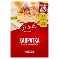 Delecta Karpatka z nutą waniliową mieszanka do domowego wypieku ciasta 375 g