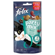 Felix Party Mix Przekąski o smaku łososia mintaja i pstrąga 60 g