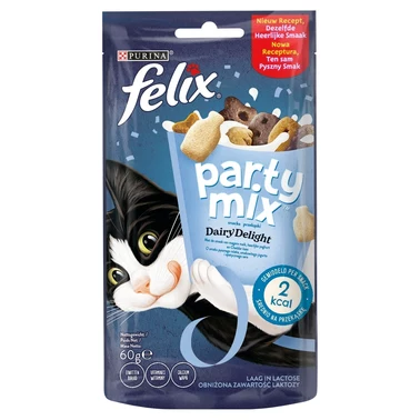 Felix Party Mix Przekąski o smaku mleka jogurtu i sera 60 g - 0