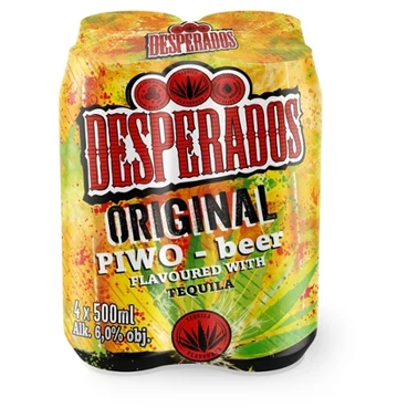 Desperados Original Piwo 4 x 500 ml - 2