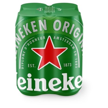 Heineken Piwo jasne 4 x 500 ml - 0