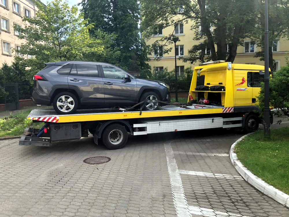 Odzyskana kradziona Toyota RAV4