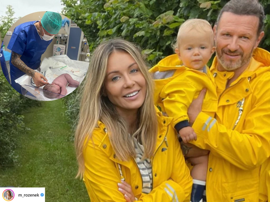 Małgorzata Rozenek-Majdan opublikowała zdjęcie Radka i Henryczka na porodówce @ m_rozenek/