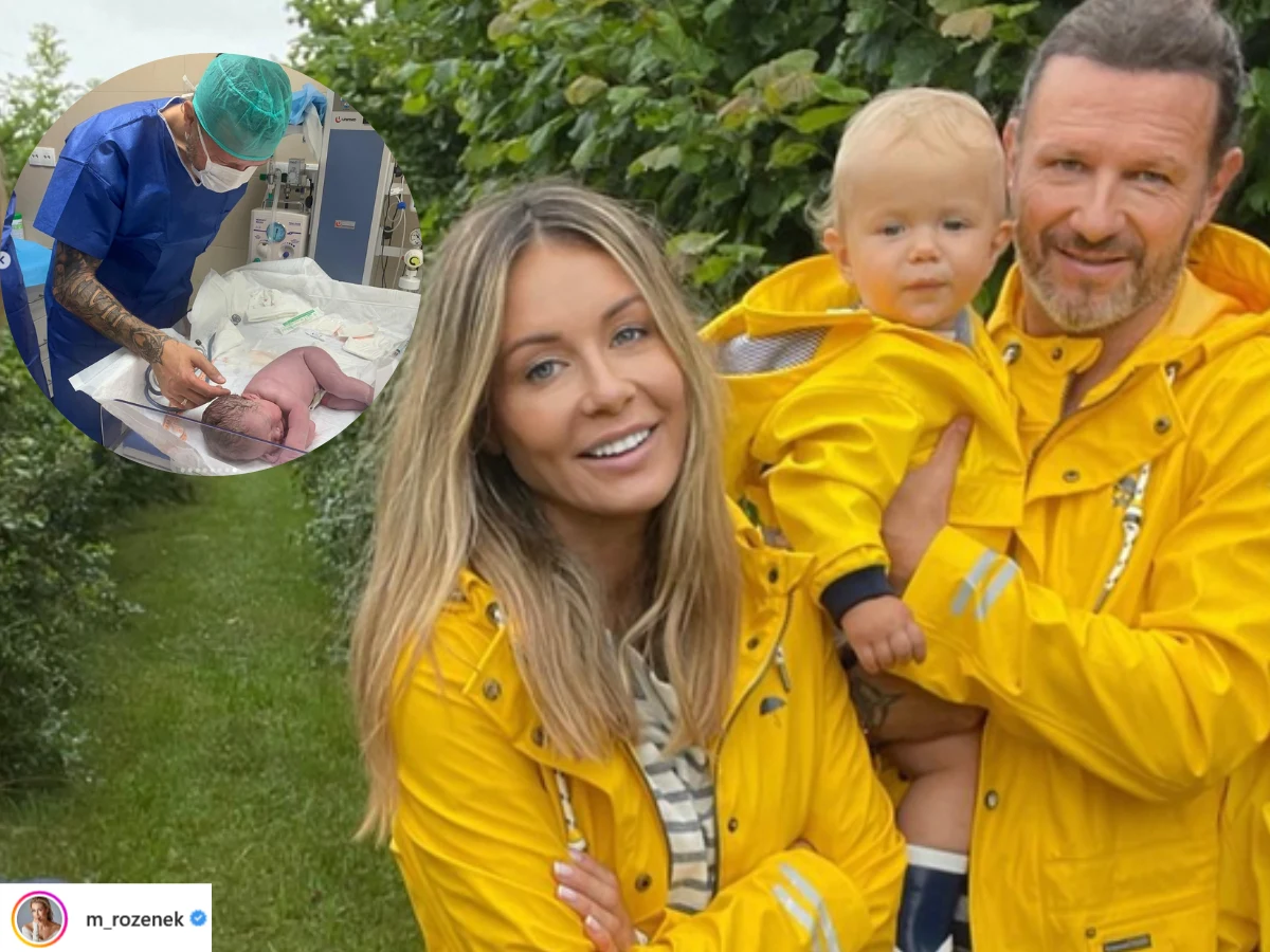 Małgorzata Rozenek-Majdan opublikowała zdjęcie Radka i Henryczka na porodówce @ m_rozenek/ Małgorzata Rozenek-Majdan opublikowała zdjęcie Radka i Henryczka na porodówce @ m_rozenek/