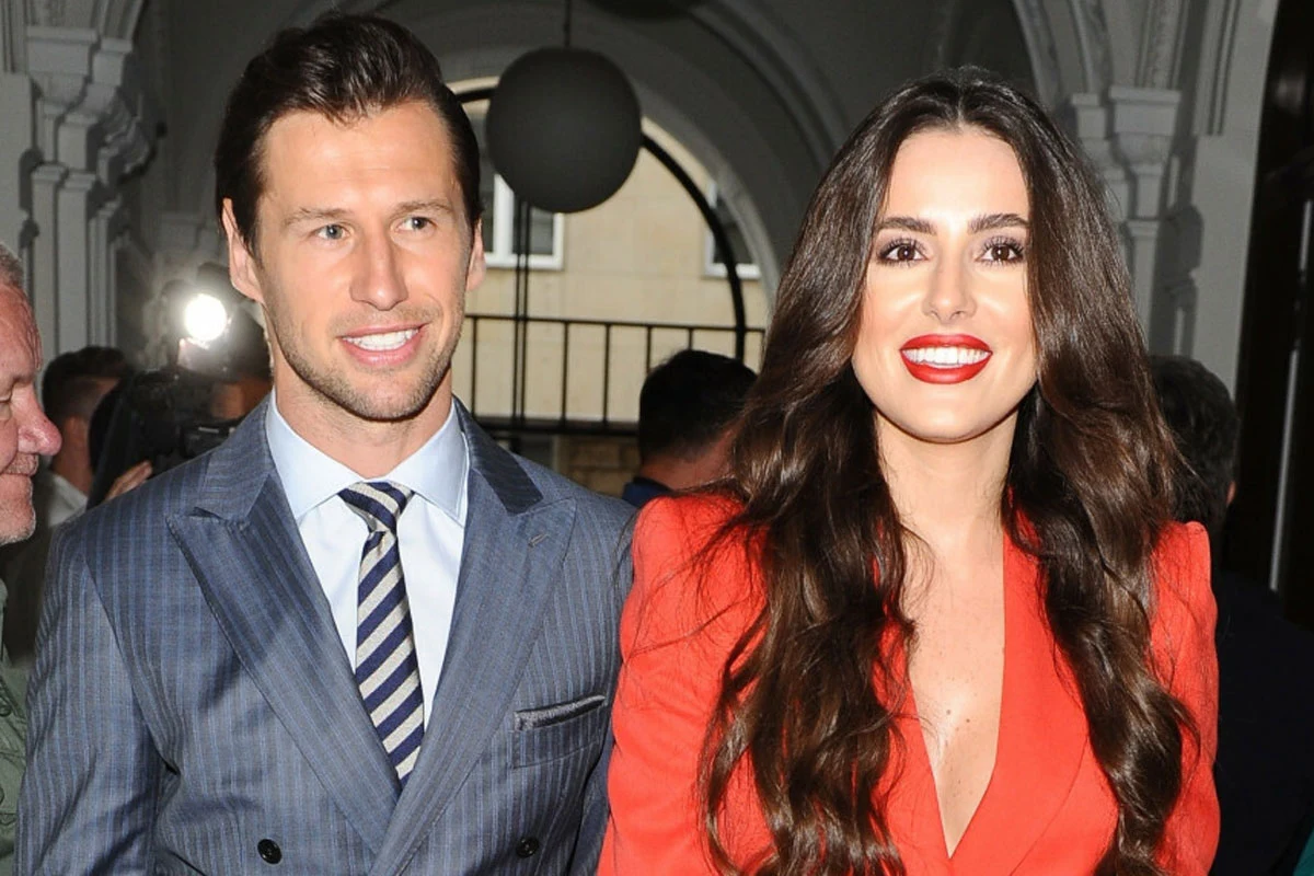 Celia Jaunat i Grzegorz Krychowiak Celia Jaunat i Grzegorz Krychowiak