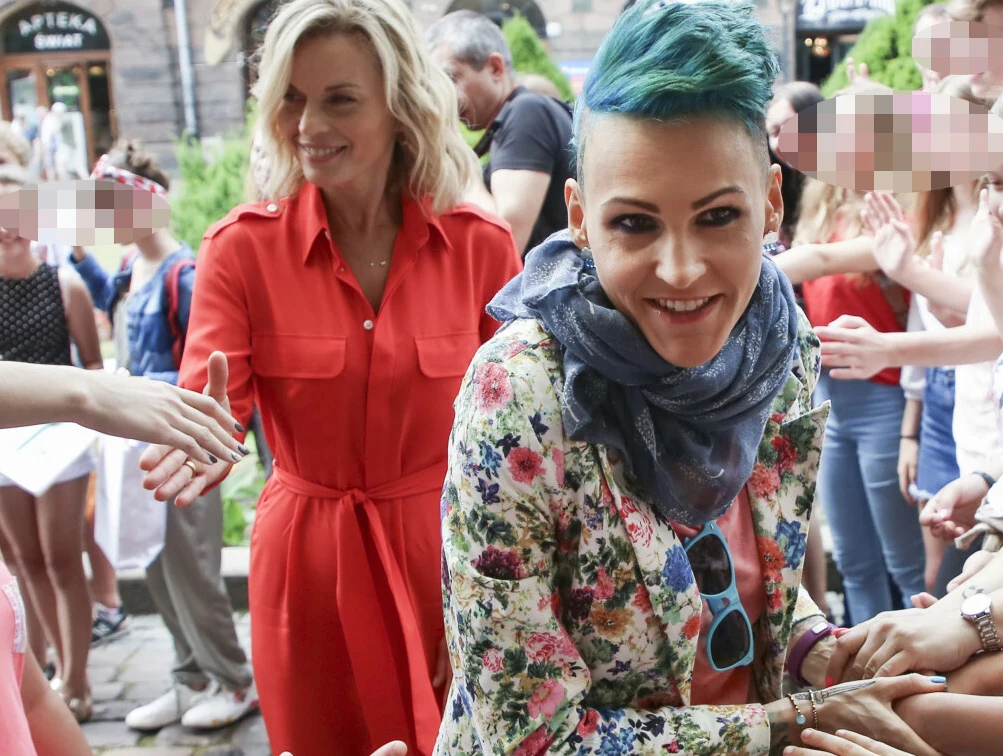 Małgorzata Foremniak i Agnieszka Chylińska