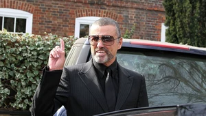 George Michael w Londynie w 2012 r.