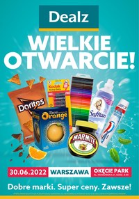 Gazetka promocyjna Dealz - Wielkie otwarcie Dealz Warszawa