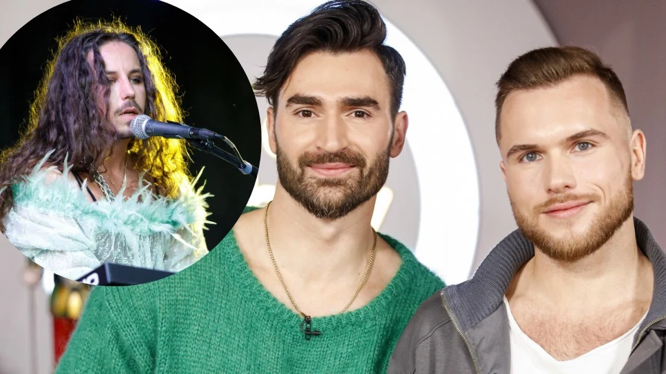Michał Szpak, Jacek Jelonek i Oliwer Kubiak