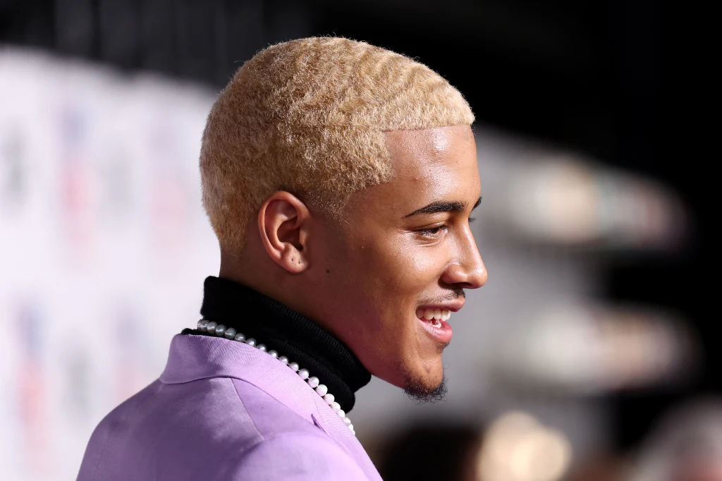 Jeremy Sochan został wybrany w drafcie z numerem dziewięć przez San Antonio Spurs Jeremy Sochan został wybrany w drafcie z numerem dziewięć przez San Antonio Spurs