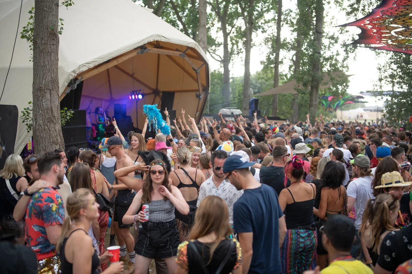 Tłumy na Glastonbury. Tłumy na Glastonbury.