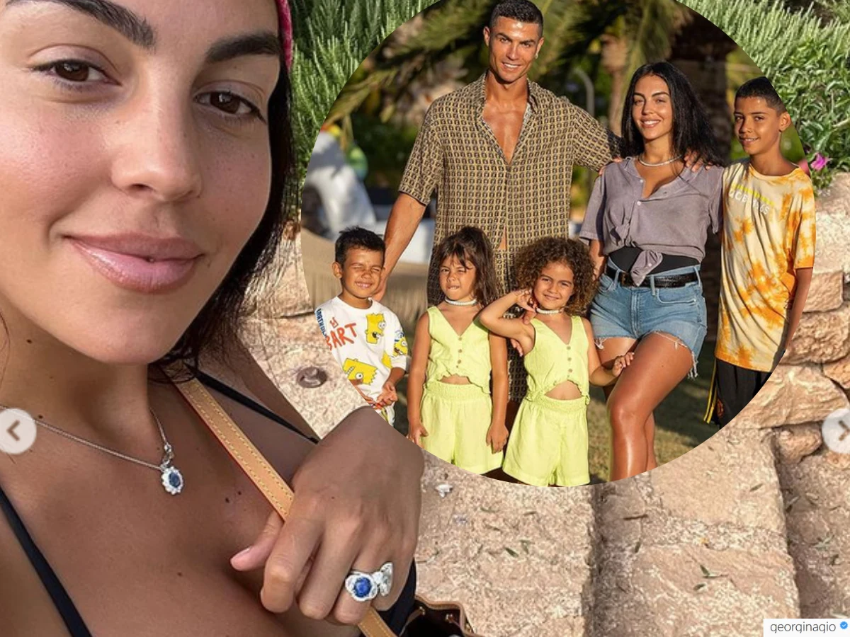 Georgina Rodriguez pochwaliła się zdjęciem z gromadką dzieci @georginagio/ Georgina Rodriguez pochwaliła się zdjęciem z gromadką dzieci @georginagio/