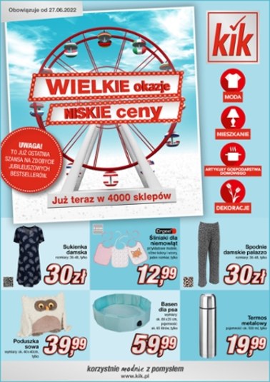 Letnie okazje w KIK