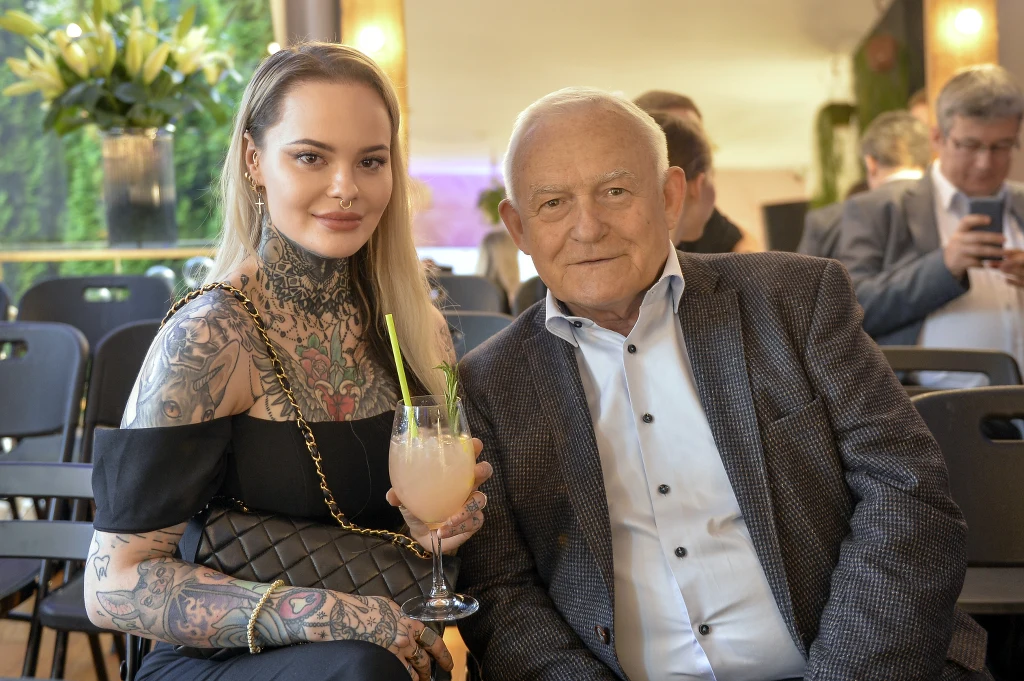 Monika Miller i Leszek Miller