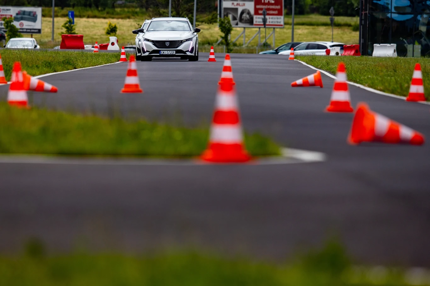 Peugeot 308 SW na torze Drive Land