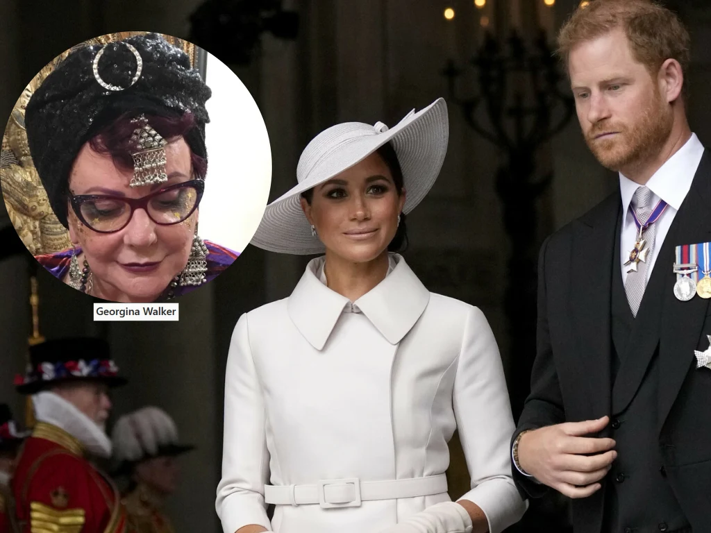 Dni księcia Harry'ego i Meghan Markle są policzone? @georginawalkercelebritypsychic/ Dni księcia Harry'ego i Meghan Markle są policzone? @georginawalkercelebritypsychic/