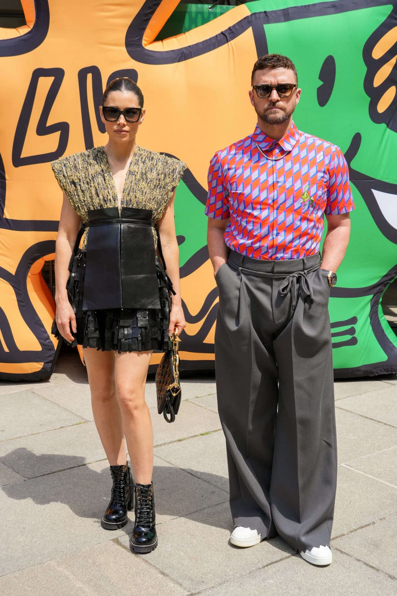 Gwiazdy na Tygodniu Mody w Paryżu: Jessica Biel i Justin Timberlake Gwiazdy na Tygodniu Mody w Paryżu: Jessica Biel i Justin Timberlake