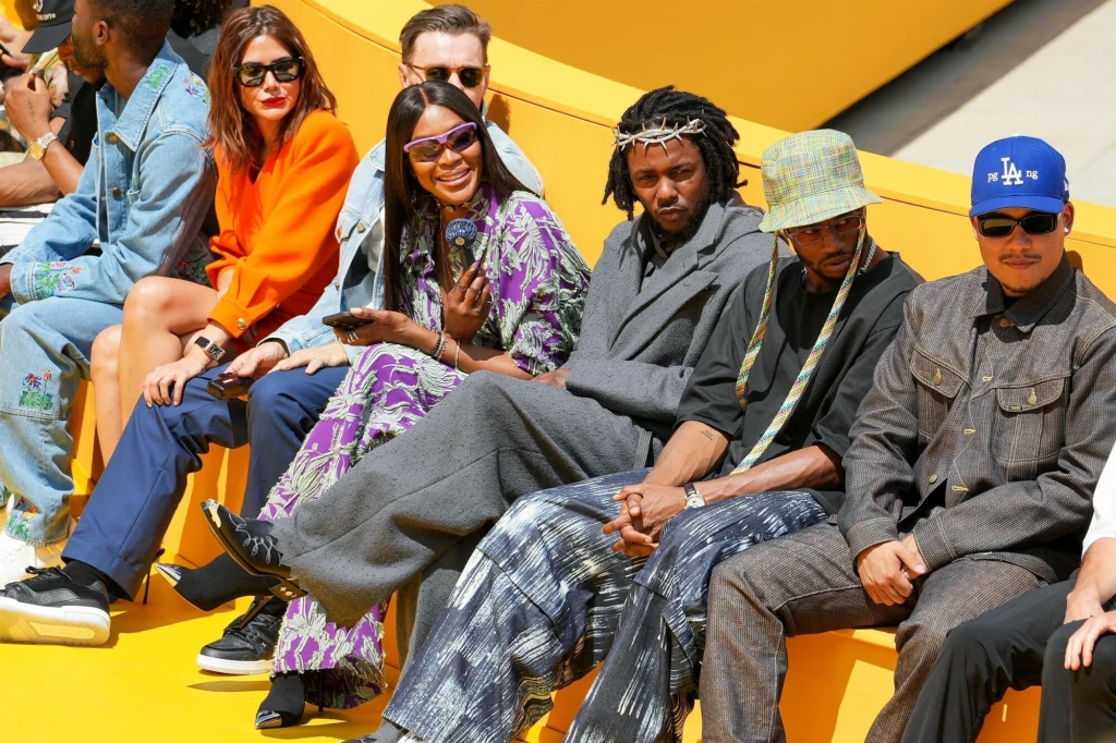 Gwiazdy na Tygodniu Mody w Paryżu: Naomi Campbell i Kendrick Lamar Gwiazdy na Tygodniu Mody w Paryżu: Naomi Campbell i Kendrick Lamar