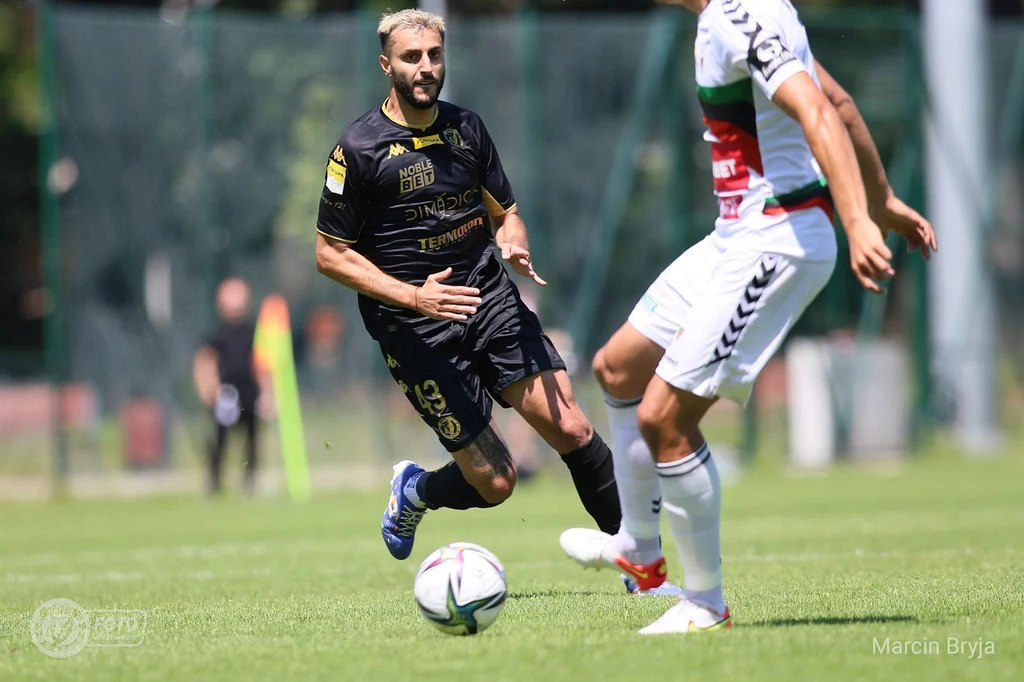 Mattia Montini strzelił w sparing gola dla Widzewa Mattia Montini strzelił w sparing gola dla Widzewa